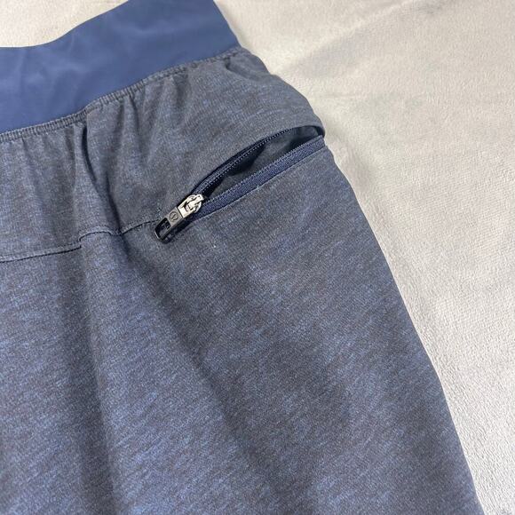Lululemon Men's Pace Breaker Linerless Short 9" size M Navy - Picture 12 of 12